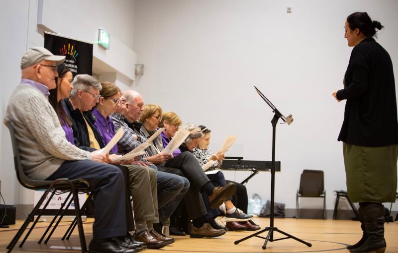 Derry ‘Mellow DEEDS’ choir perform at City of Derry International Choir Festival