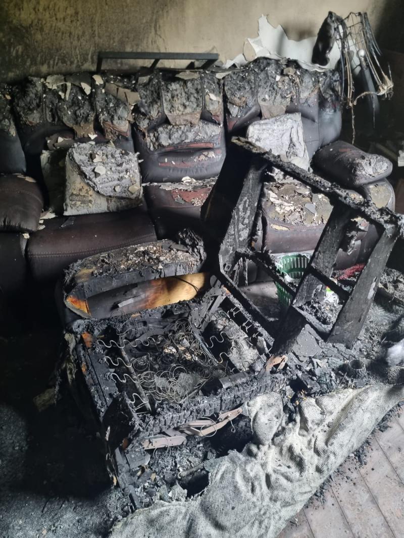 Woman lucky to be alive after house blaze