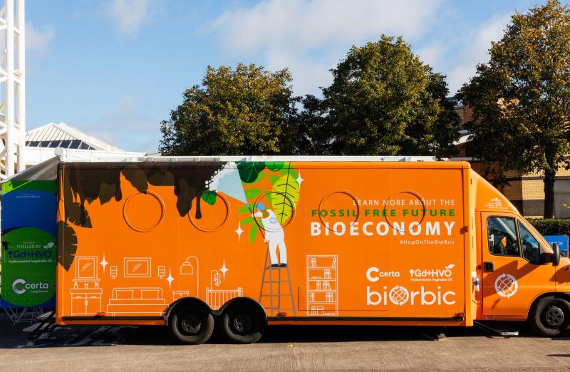 Interactive ‘Biobus’ to visit Carrick-on-Shannon as part of a five-week tour of Ireland to reduce reliance on fossil fuel