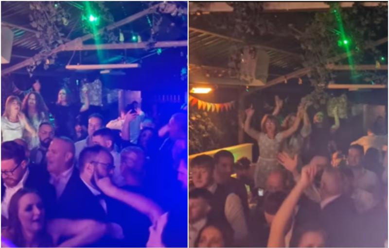 WATCH: Offaly pub rocking as midweek wedding and familiar faces roll into town