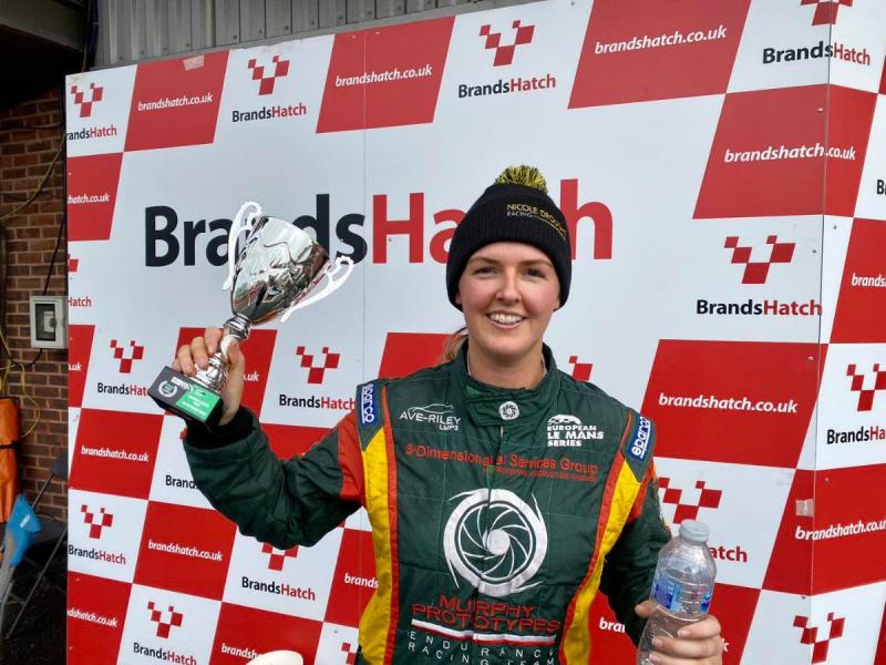 Roscrea's Nicole stars at Brands Hatch