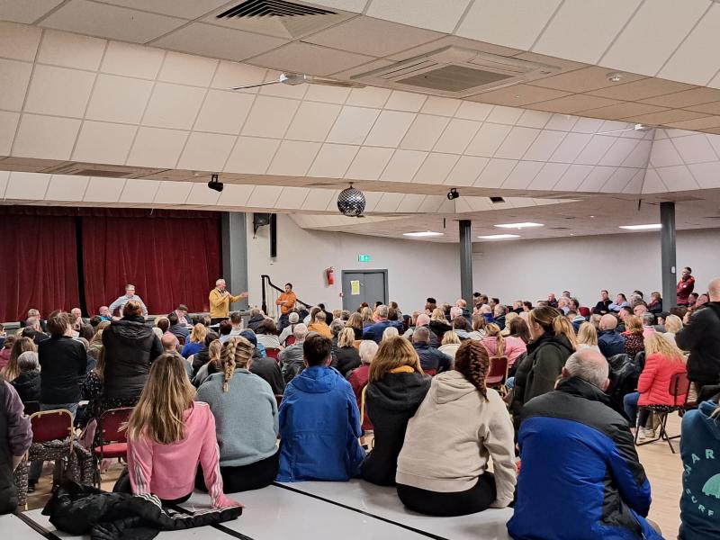 Explosive public meeting in Cashel over International Protection Applicants arriving this week