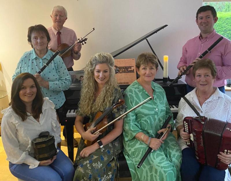 Collins and Kearins family at the Coleman Music Centre