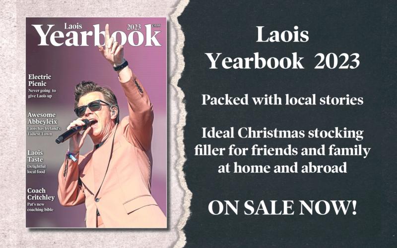 Available in shops now! Laois Yearbook 2023 features stories, photos and more