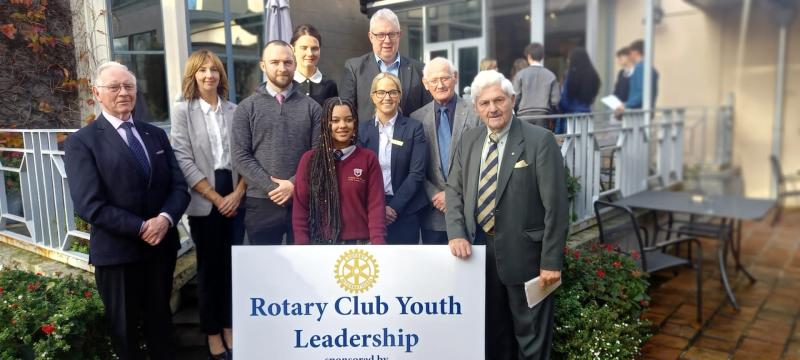 Coláiste Cú Chulainn student to represent Dundalk in Rotary Ireland Youth Leadership competition