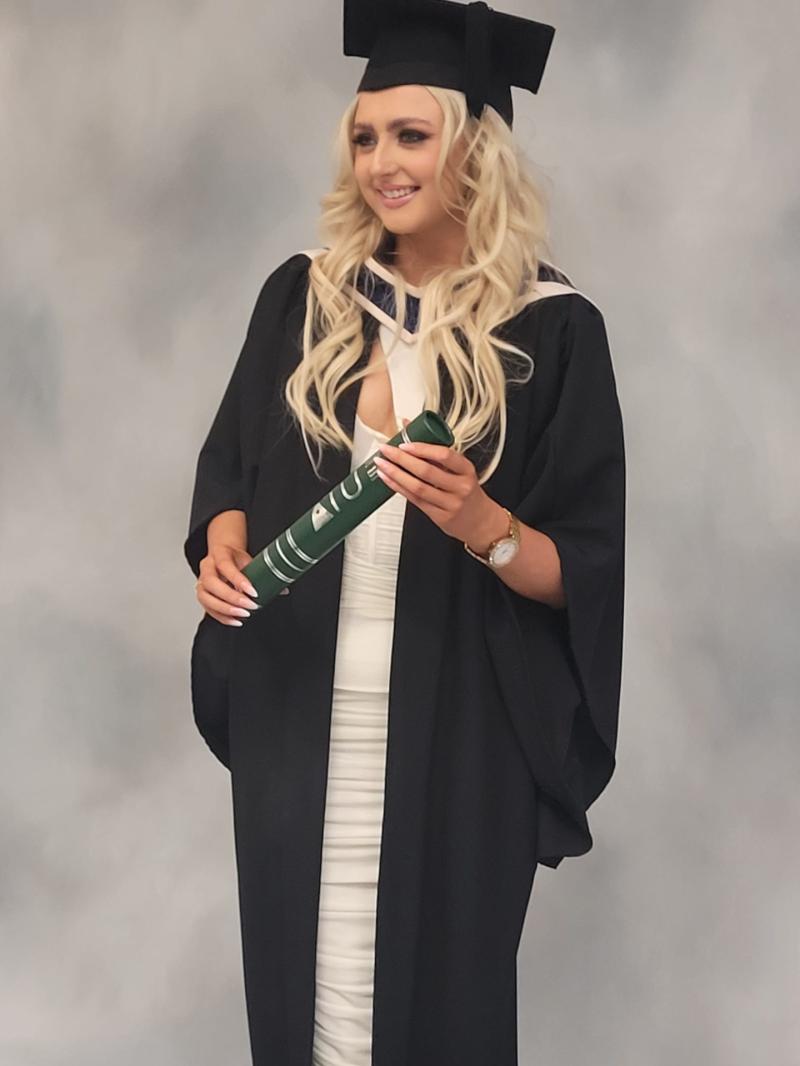 Graduation smiles for Longford's Shauna Cawley 
