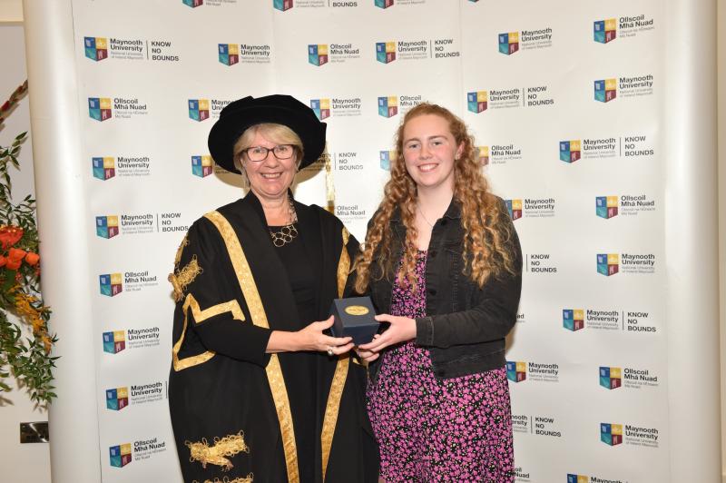 Our Lady's Secondary School alumna Aideen Bourke is awarded Maynooth University scholarship