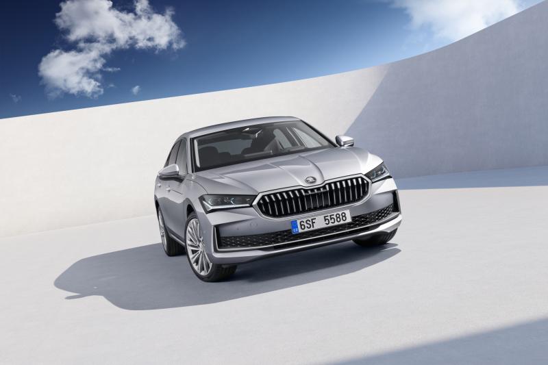 All-new &Scaron;koda Superb at Burns Car Sales, Sligo Town