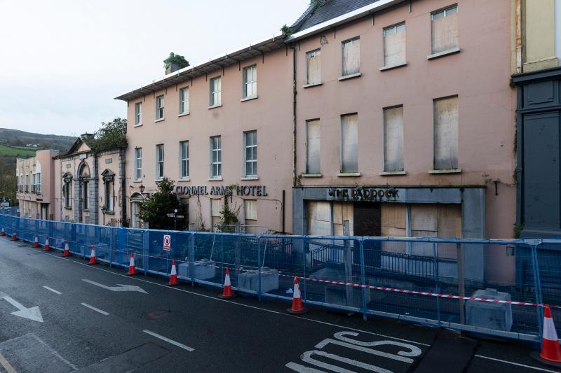 Road closure in Tipperary to facilitate demolition of former hotel site
