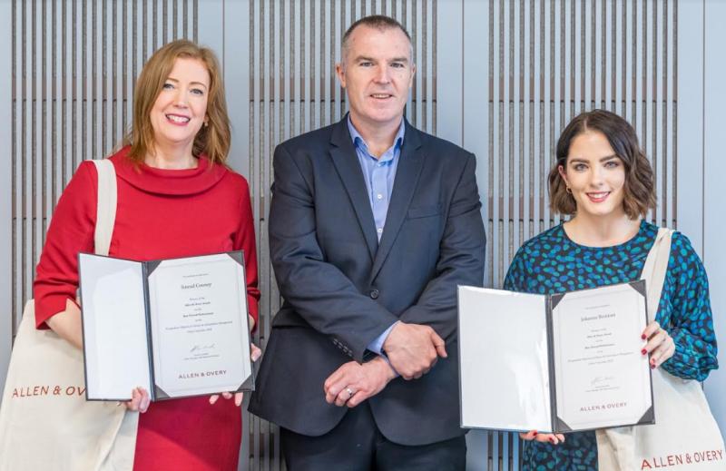 Kilkenny librarian receives esteemed Allen & Overy award