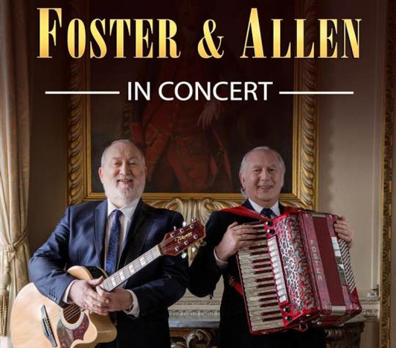 Foster & Allen celebrates 49 years in the Music Business at a concert in Leitrim