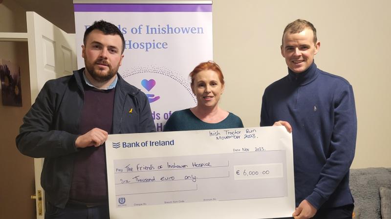  Friends of Inishowen Hospice 'overwhelmed' with €6,000 donation 
