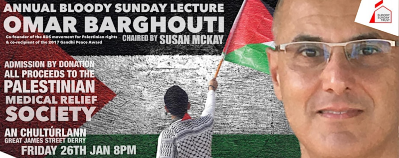 Bloody Sunday Lecture with Omar Barghouti