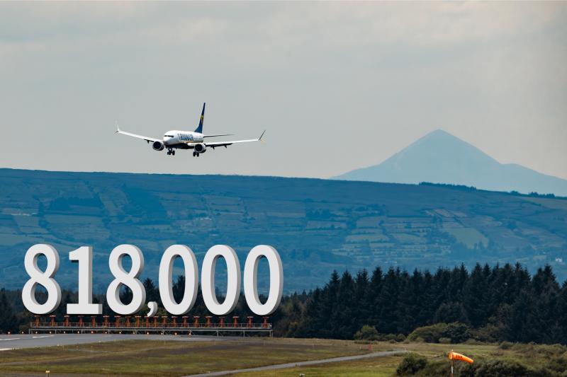 Ireland West Airport records highest ever passenger numbers as 818,000 passengers used the airport in 2023