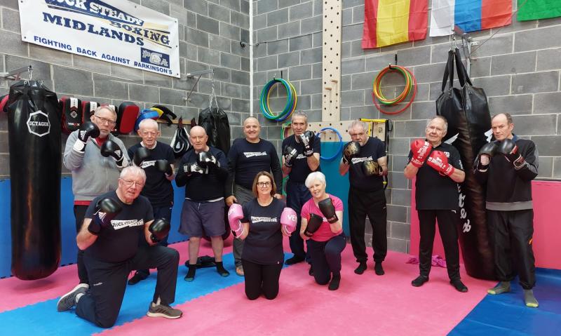 Laois people punching Parkinson's with specialised boxing therapy