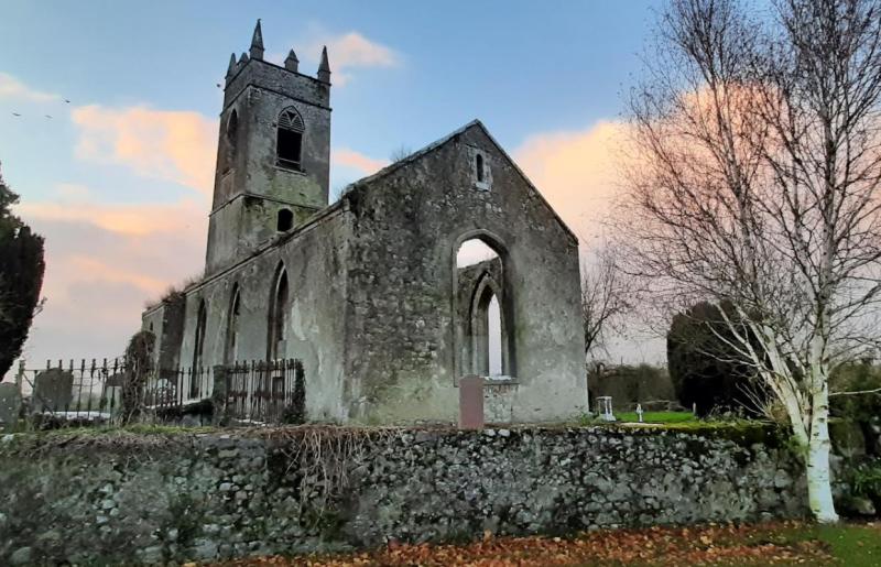 Important conservation work carried out at historic Offaly Church