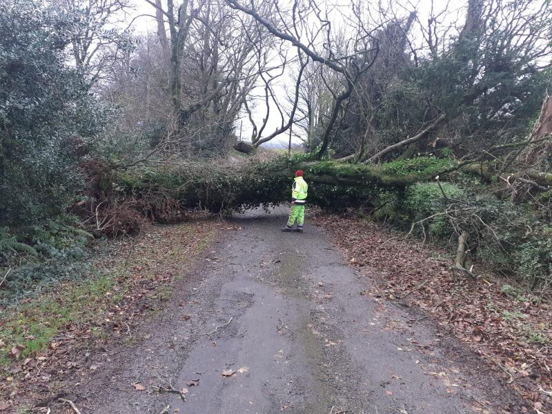 storm isha roads laois