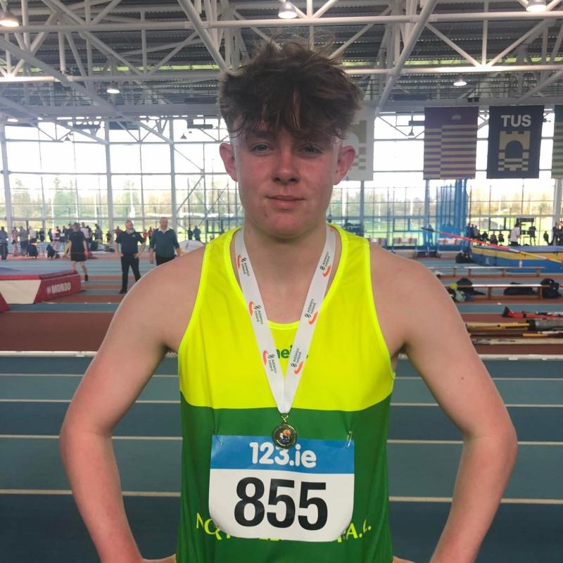 North Leitrim athlete wins bronze medal at National indoor championships