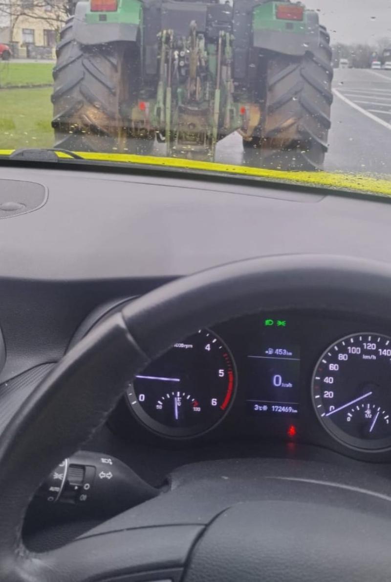 Kilkenny gardaí stop tractor with tax out of date since 2021!