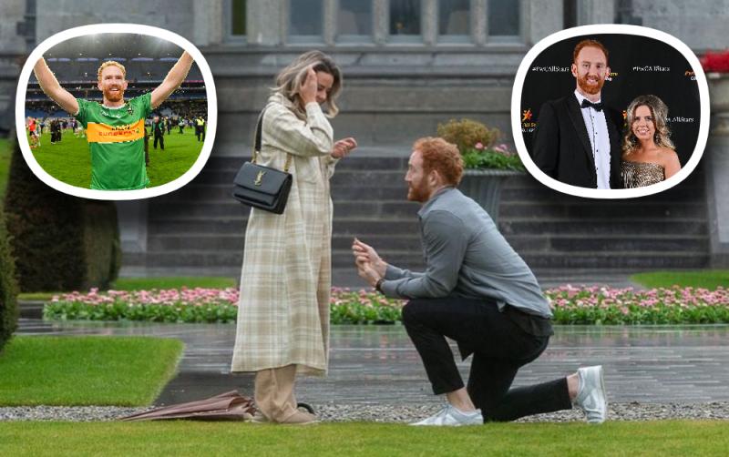 Derry GAA star caps off week to remember with engagement to girlfriend Niamh