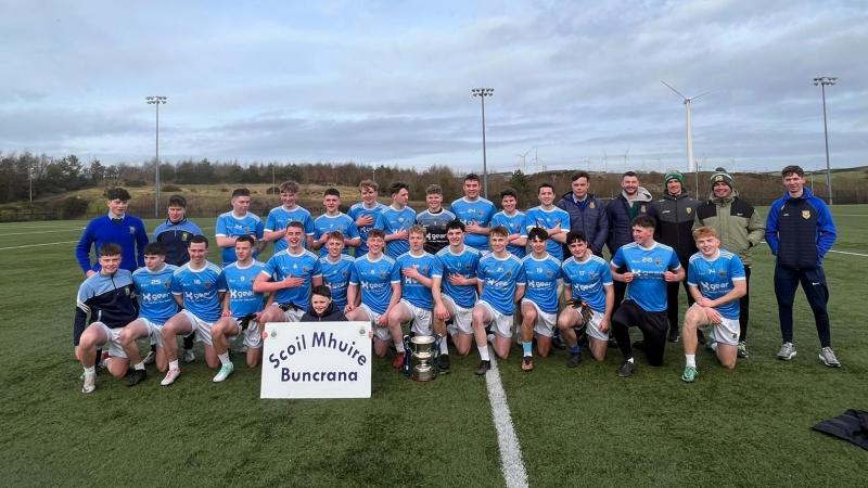 Excellent Scoil Mhuire, Buncrana overcome St Aidan's, Cootehill to lift Faul Cup