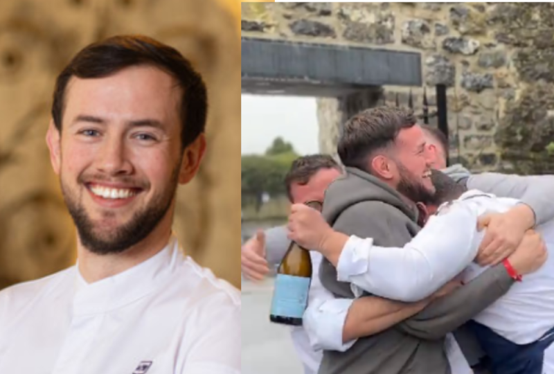 WATCH: Dundalk IT graduate celebrates prestigious Michelin star win