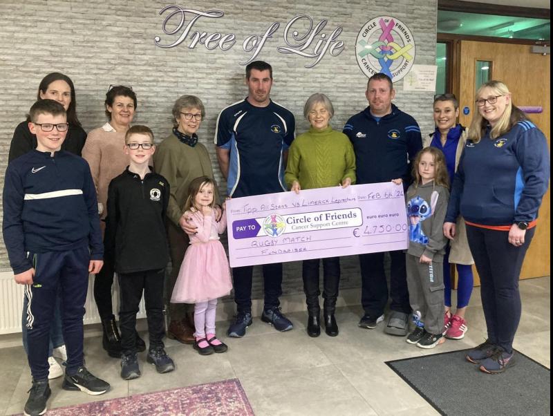 Charity rugby game in Tipperary raised huge sum for Circle of Friends