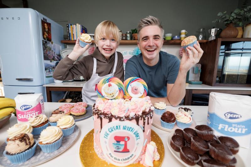 TV host and award-winning chef Donal Skehan asks County Kildare to celebrate the 16th Annual Great Irish Bake for Sick Children