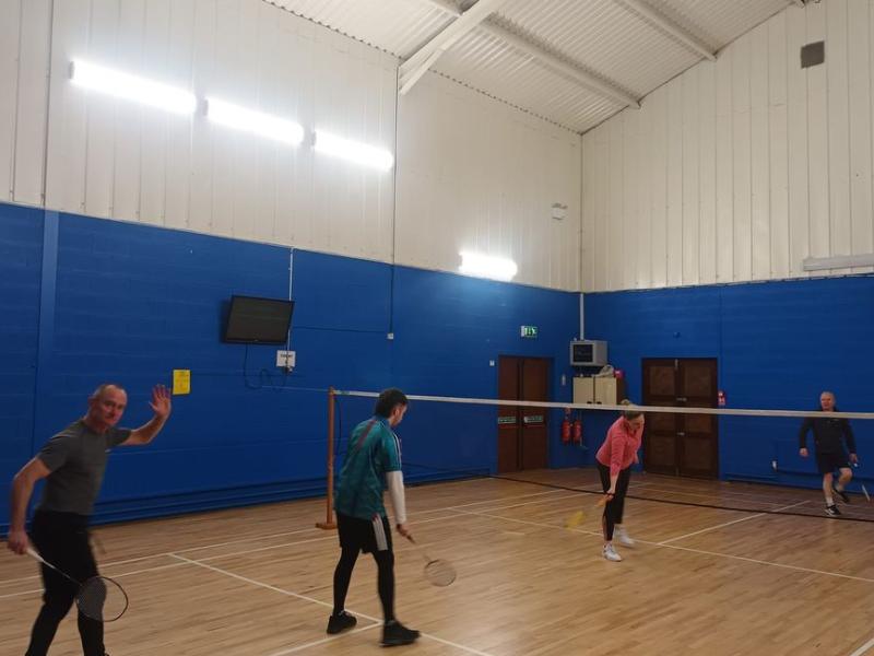 Badminton evenings at Tipperary sports club