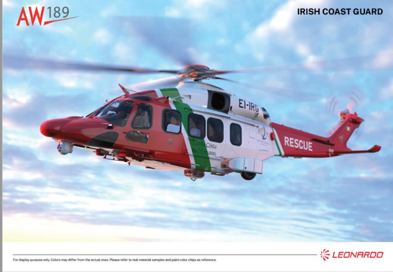 Irish Coast Guard - the new Heli Side
