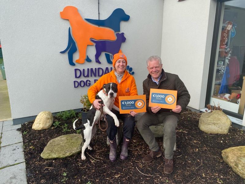 Dundalk Dog Rescue receive a grant of €1,000