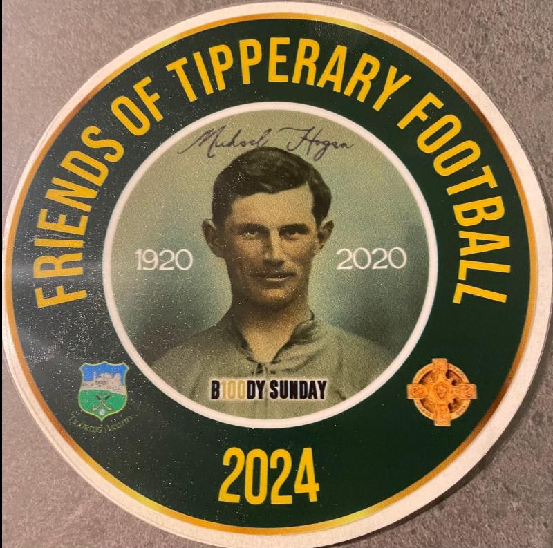 True 'Friends of Tipperary Football' will stand out with new EuroMillions car sticker!
