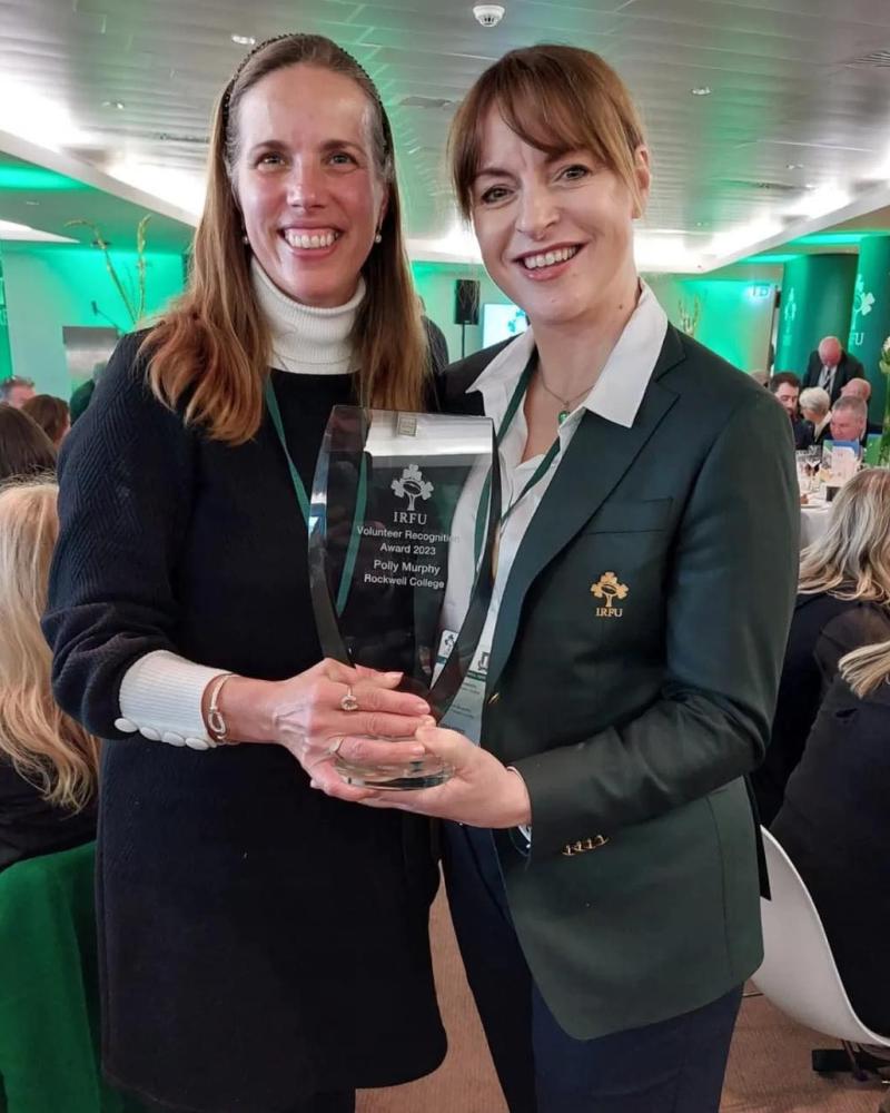 Tipperary's Polly Murphy wins IRFU Spirit of Rugby Volunteer Award