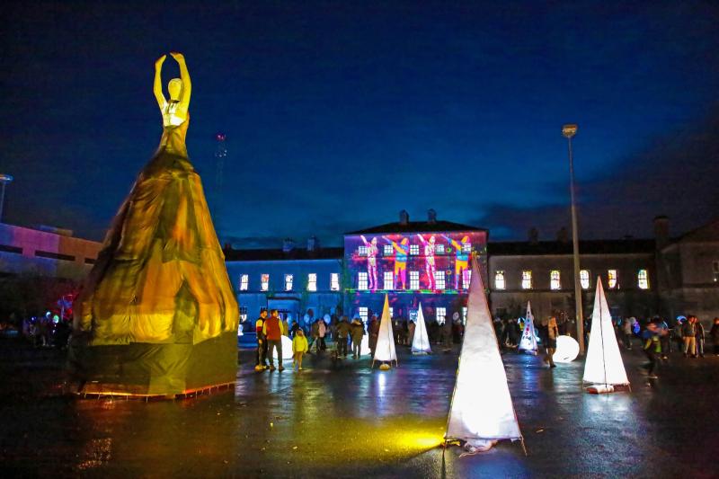 Making magic from light at incredible Longford Lights Festival 