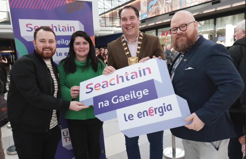 Seachtain na Gaeilge le Energia 2024 seolta go hoifigiúil in Ionad