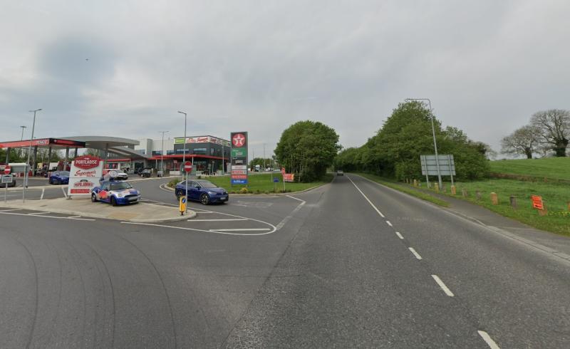 Trip hazards reported on footpath past Supermac's Portlaoise Plaza