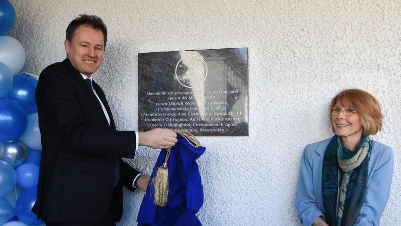 Gael Scoil Cois Feabhail in Moville officially opened 
