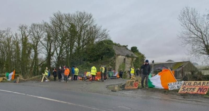 LATEST: Protests continue at Kildare site where hundreds of Ukrainians are due to be accommodated