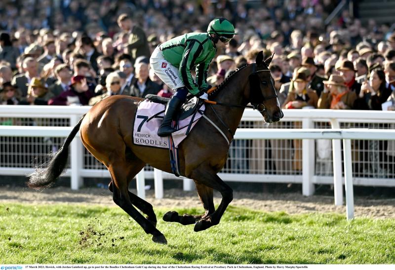 “Hewick’s Big Heart Could Win Him Cheltenham Gold Cup” High praise for Carlow trainer's horse