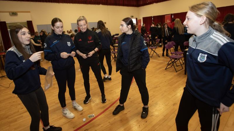 Mulroy College and Rosses CS participate in Manchester United cross-border event