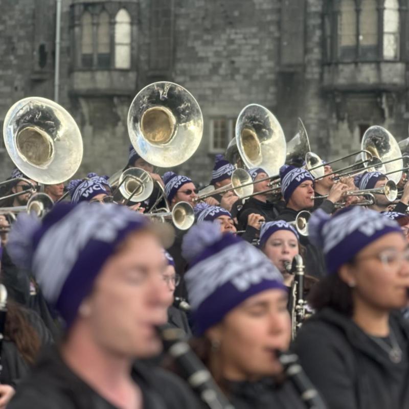 WATCH: International Marching Band perform in Kilkenny