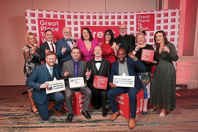 Aura Leitrim in the Top 30 Best Large Workplaces in Ireland 2024