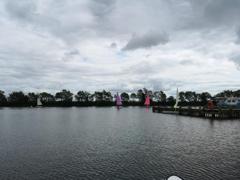 Ballyronan Boat Club sailing on Lough Neagh