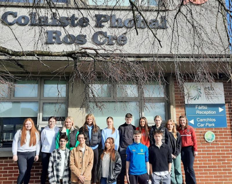Farewell to the Roscrea French exchange students and all the latest from Coláiste Phobal