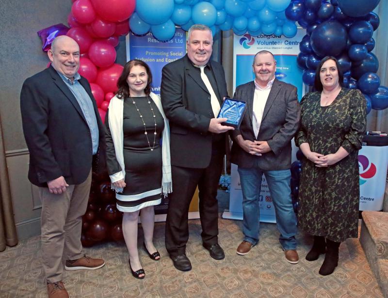 Longford Volunteer Centre honours Raymond Grehan with Lifetime Achievement award