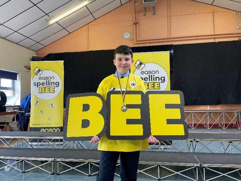 Some buzz as Easons name Ollie O'Connor as the Tipperary Spelling Bee champion!