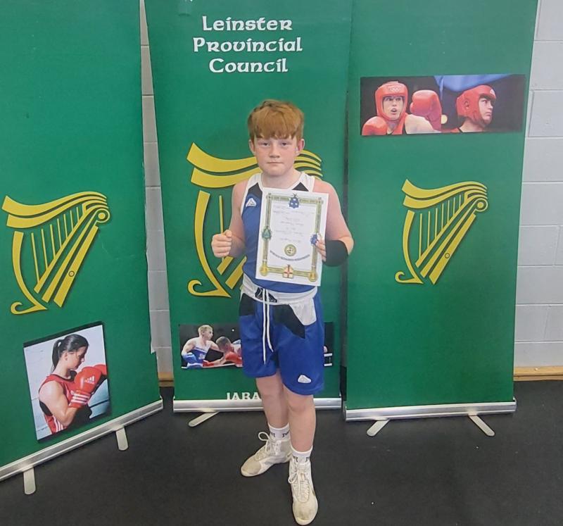 Longford’s Sean Og Browne crowned Leinster Youths Boxing Champion