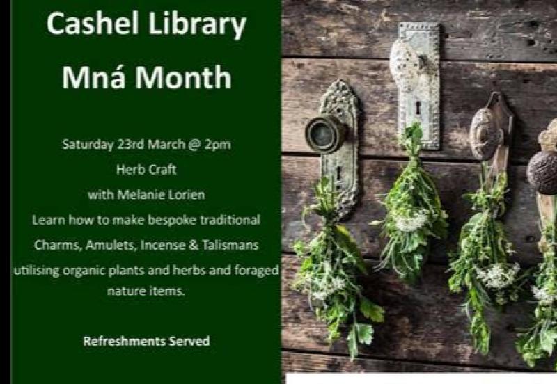 Learn how to make traditional folkloric charms at a Tipperary library