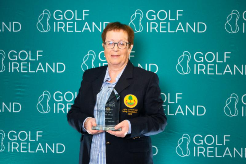 Offaly woman honoured with golfing volunteer of the year award