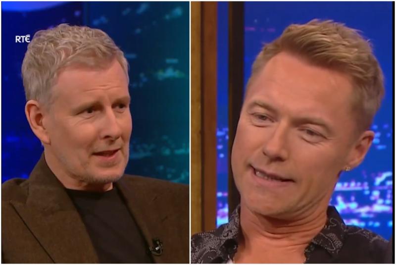 WATCH: Ronan Keating comment on Louis Walsh shocks RTE Late Late Show viewers